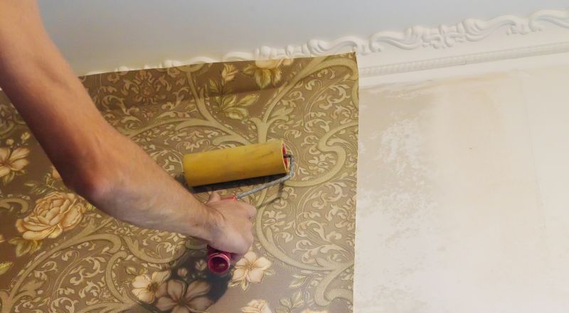 Bedroom Wallpaper Installation in Alpharetta, GA